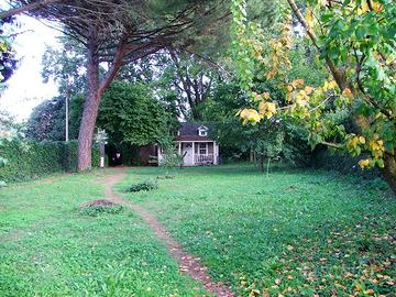Terreno alberato in zona residenziale