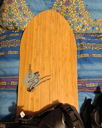 Snowboard Salomon Sick Stick 161 + Attacchi Drake