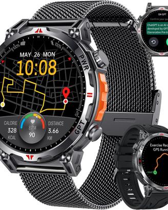 Smartwatch Uomo con GPS Sport: 1.7"