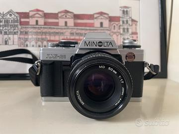 Minolta XG-M + Obiettivo Minolta MD 50mm f/1.7