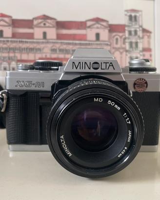 Minolta XG-M + Obiettivo Minolta MD 50mm f/1.7