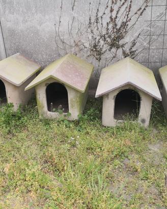 Cucce per cani in camemto