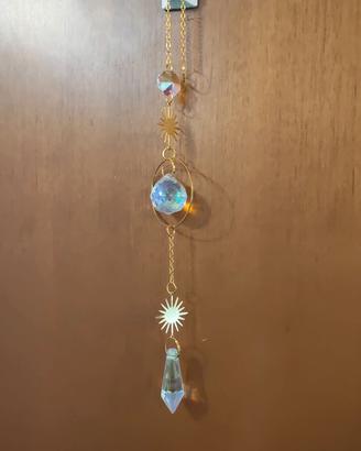 Acchiappasole Cristallo e Doppio Sole Dorato