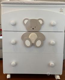 CASSETTIERA ITALBABY CON VASCHETTA BAGNETTO