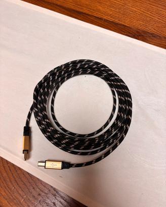 Cavo USB tipo A a B, della SKW, da 4,5 mt.