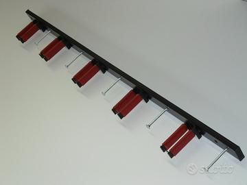 Supporto sci da parete porta portasci snowboard da