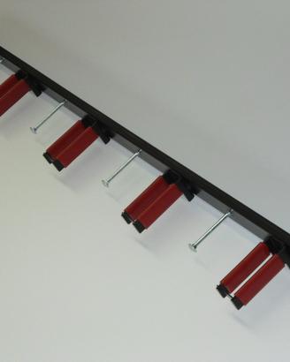 Supporto sci da parete porta portasci snowboard da