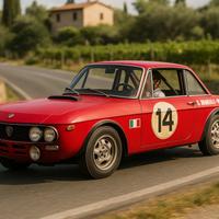 Modellino Lancia Fulvia rally