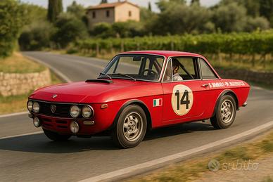 Modellino Lancia Fulvia rally