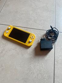 Nintendo switch lite yellow