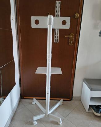 Supporto TV da pavimento con ruote