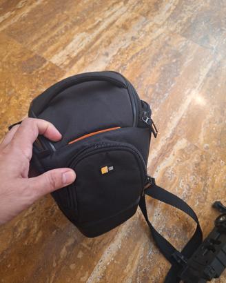 custodia mirrorless + supporto simil steadycam 