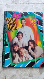 Rara Cartella Elastico Vintage Take That - Anni '9