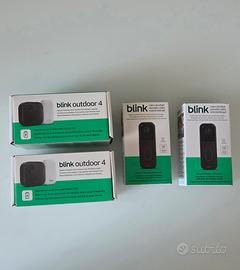 Blink outdoor 4 + Blink videocitofono doorbell
