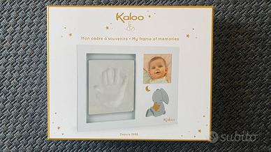 Kit impronta mani piedi neonato + foto