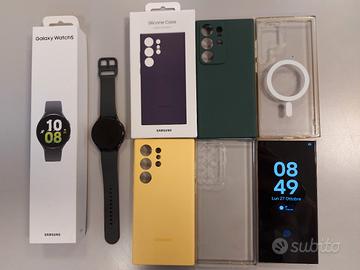 Sc@mbio S24 Ultra più Samsung Watch 5 perfetti 