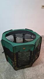 recinto portatile per cani e gatti