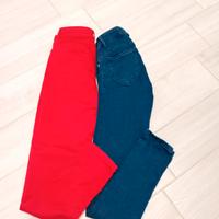 2 paia pantaloni 