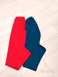 2 paia pantaloni 