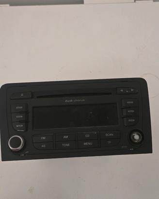 Autoradio Originale Audi Chorus 3 Doppio DIN Blaup