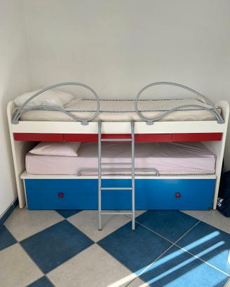 Letto a castello 3 posti