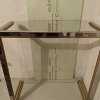 Tavolino in cristallo