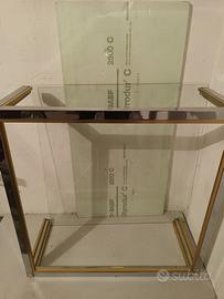 Tavolino in cristallo