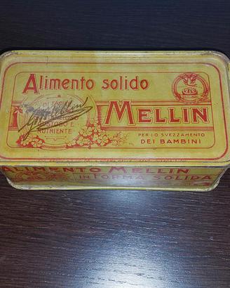 scatola latta mellin
