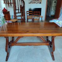 Tavolo fratino in noce