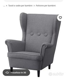 Poltroncina Strandmon Ikea