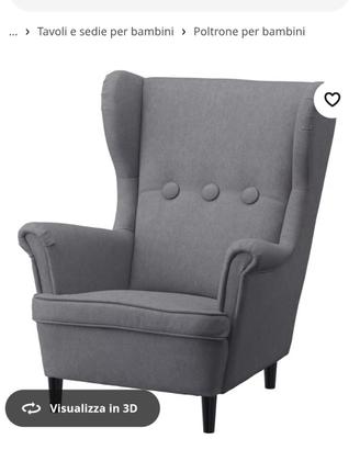 Poltroncina Strandmon Ikea