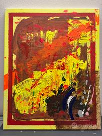 Quadro astratto Buba di Antonio Cacace 40x50 cm