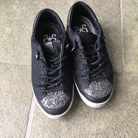 2 Star Sneaker - glitterate donna