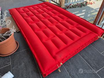 Materasso gonfiabile campeggio 200 x 125 x 12