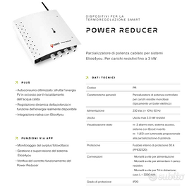 Power reduce - sistema per sfruttare l'energia FTV