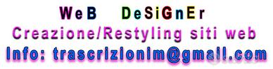 Web designer siti web