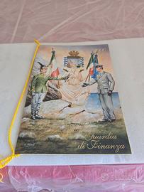 Calendario Guardia di Finanza con cordoncino