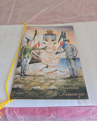 Calendario Guardia di Finanza con cordoncino