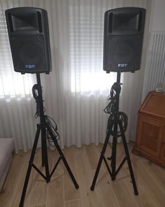 Coppia Casse FBT MaxX 2A amplificate