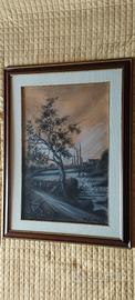 Quadro a olio di Giuseppe Giusti