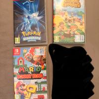 Giochi nintendo switch ( pokemon, super mario ecc)