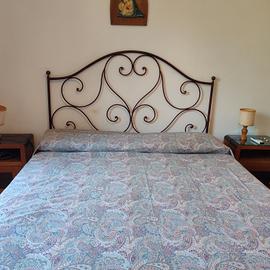 testata letto in ferro battuto