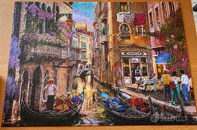 Puzzle 1000 pz con gondole