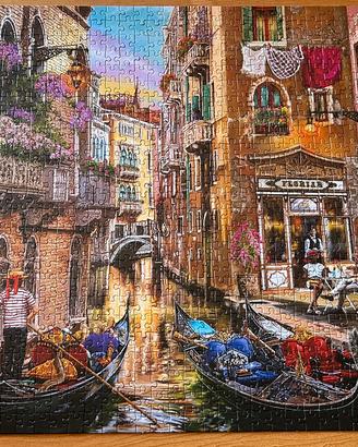 Puzzle 1000 pz con gondole