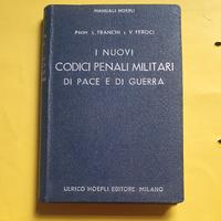 U.Hoepli  1941 Nuovi codici militari