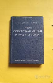 U.Hoepli  1941 Nuovi codici militari