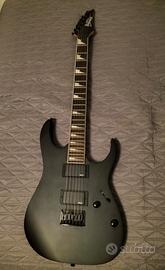 Chitarra Elettrica: IBANEZ GRG121DX Black Flat

