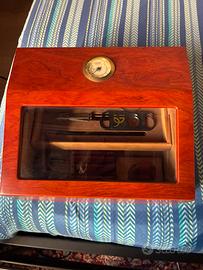 Set umidificatore per sigari e tabacco pipe