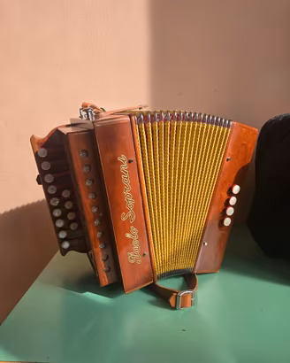 Organetto Paolo Soprani 4 Bassi in Si