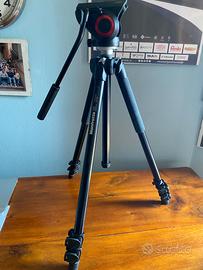 TREPPIEDE E TESTA VIDEO  MANFROTTO